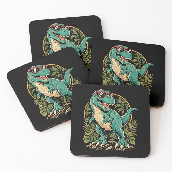Item preview, Retro T Rex Sunglasses Dinosaur Vintage Jungle Adventure designed and sold by Moizento.