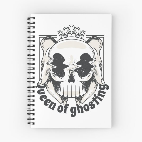 Item preview, Queen Of Ghosting Funny Skull Crown Gothic Aesthetic designed and sold by Hilal-Studio.
