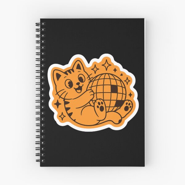 Item preview, Kawaii Orange Lucky Cat Peace Sign Winking Neko Sticker designed and sold by Vision Crafted.