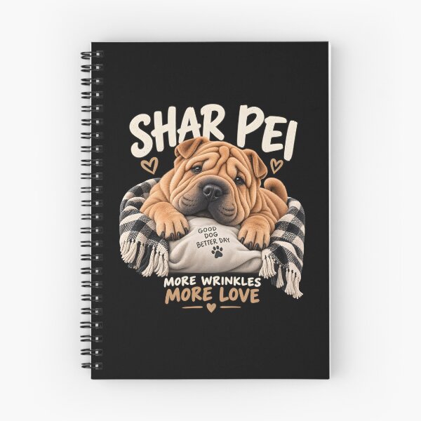 Item preview, sharpei Cute Wrinkly Shar Pei More Wrinkles More Love designed and sold by MR-HOOBY.