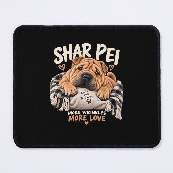 Item preview, sharpei Cute Wrinkly Shar Pei More Wrinkles More Love designed and sold by MR-HOOBY.