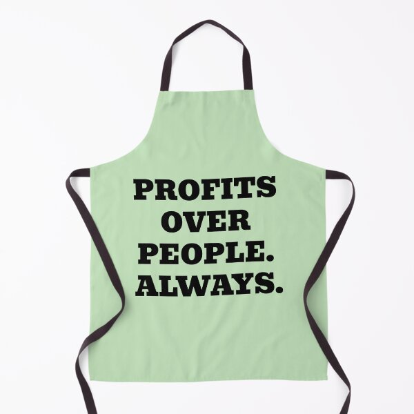 Item preview, People Over Profits. Always. designed and sold by WakeNBake-Tees.