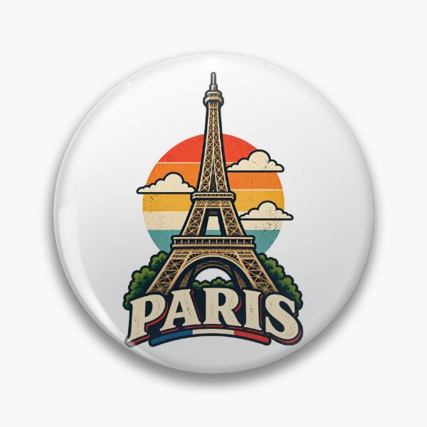 Item preview, Paris France – Vintage Eiffel Tower Travel Art designed and sold by 50Pxels.