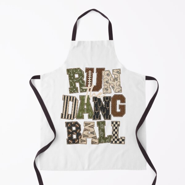 Item preview, Run the Dang Ball Football Patchwork designed and sold by ImeldaSparks.