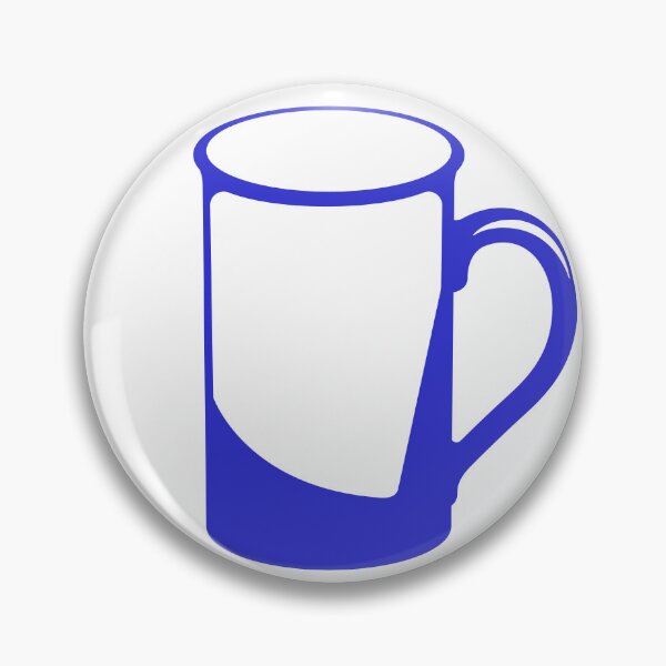 Item preview, Skinny Mug (Blue) designed and sold by BanterProjects.