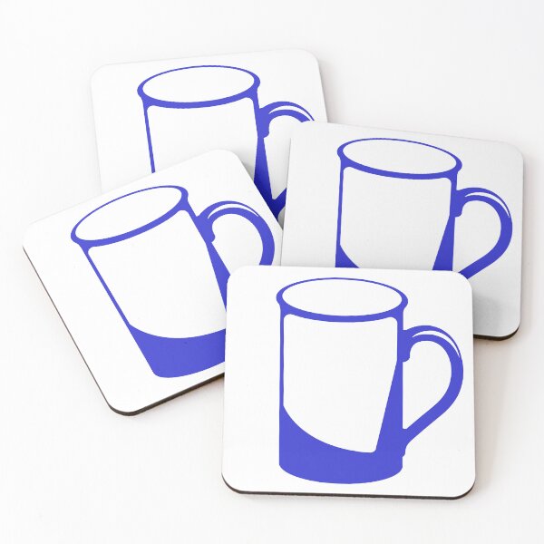 Artikelvorschau, Skinny Mug (Blau) entworfen und verkauft von BanterProjects.