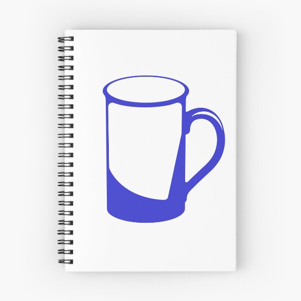 Artikelvorschau, Skinny Mug (Blau) entworfen und verkauft von BanterProjects.