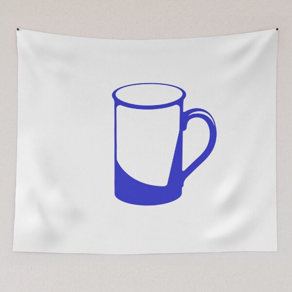 Item preview, Skinny Mug (Blue) designed and sold by BanterProjects.