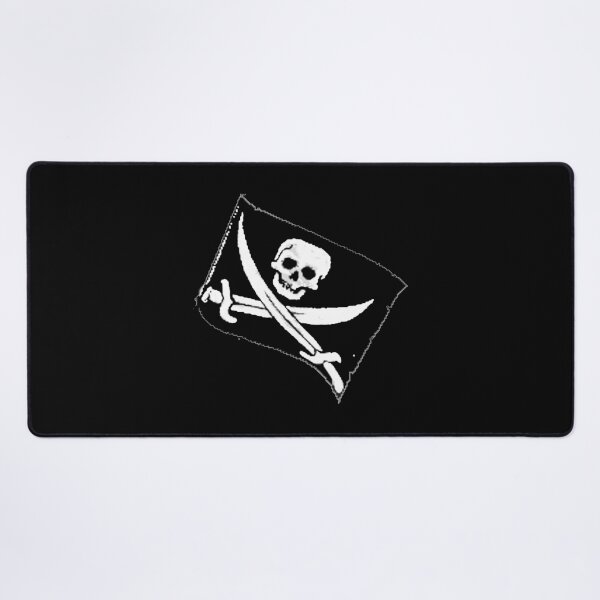Item preview, Calico Jack Pirate Flag Jolly Roger Skull And Crossed Cutlass Sticker designed and sold by Biriba+55.