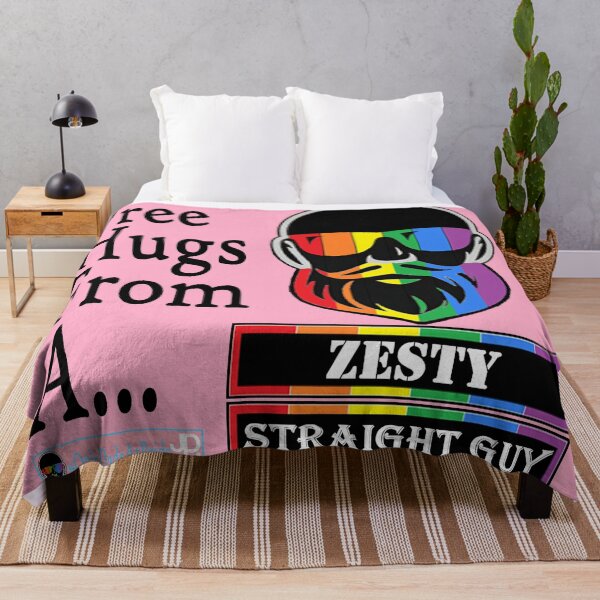 Item preview, Free Hugs From a Zesty Straight Guy designed and sold by OnlyDadsForReal.