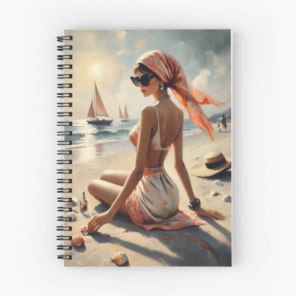 Item preview, Siren with seashells: Vintage Glamour by the Sea designed and sold by Vibranta Studio.