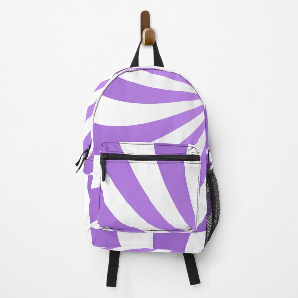 Item preview, Purple and White Hypnotic Spiral - Lavender Psychedelic Optical Illusion designed and sold by Elite Wall Art.