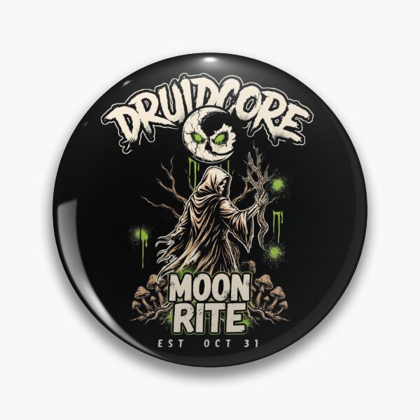 Item preview,  Druidcore Moon Ritual Halloween Forest Witch Graphic Tee v9 designed and sold by DarylWelsh2024.