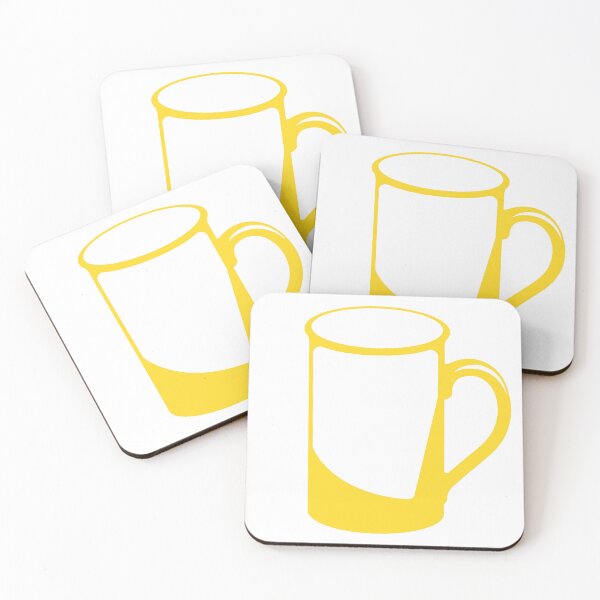 Artikelvorschau, Skinny Mug (Gelb) entworfen und verkauft von BanterProjects.