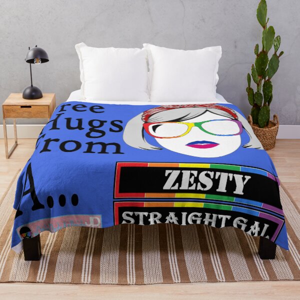 Item preview, Free Hugs From a Zesty Straight Gal designed and sold by OnlyDadsForReal.