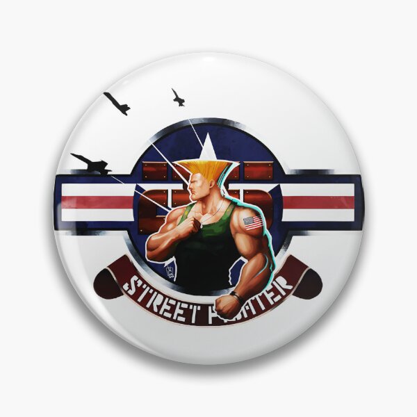 Item preview, Guile Fighter Emblem | Best Buy designed and sold by gyianas.