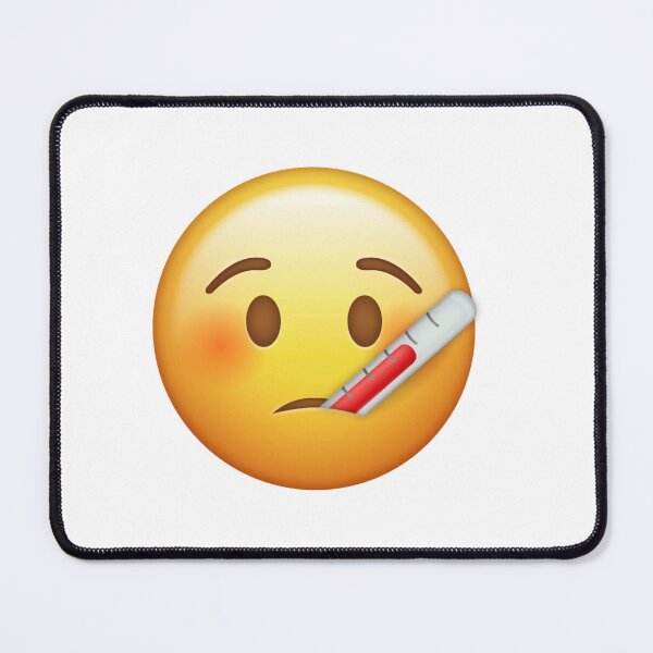 Item preview, Cute Unwell Face Emoji With Thermometer designed and sold by Tom-Riley.