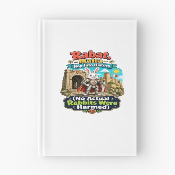 Item preview, Rabat Malta Hop Into History Knight Rabbit Travel Graphic designed and sold by Sushikidsntoddlers.
