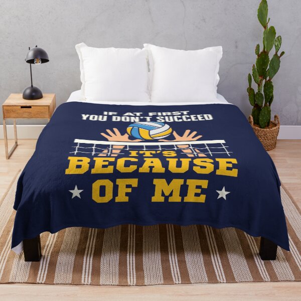 Item preview, Volleyball Middle Blocker If At First You Don't Succeed It's Because of Me designed and sold by jaygo.