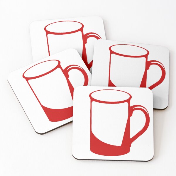 Artikelvorschau, Skinny Mug (Rot) entworfen und verkauft von BanterProjects.