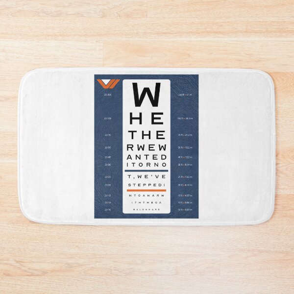 Item preview, Whether We Wanted It Or Not Eye Test designed and sold by huckleberrybigg.