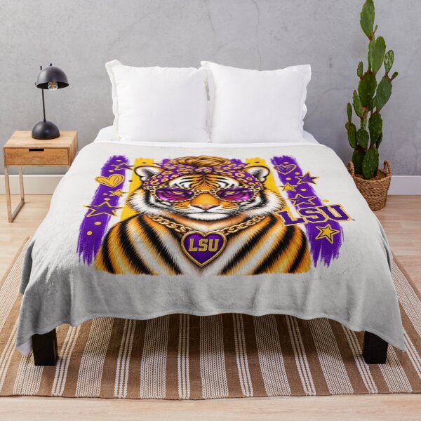 Item preview, Lsu Tigers Football designed and sold by PetalRadiant.