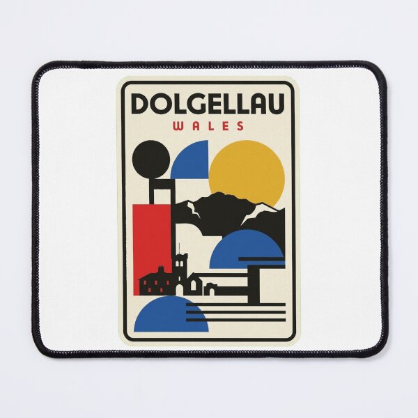 Item preview, Retro Dolgellau Bauhaus Geometric Skyline designed and sold by k3rstman1.