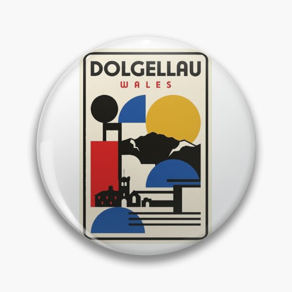Item preview, Retro Dolgellau Bauhaus Geometric Skyline designed and sold by k3rstman1.