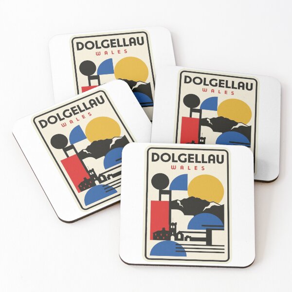 Item preview, Retro Dolgellau Bauhaus Geometric Skyline designed and sold by k3rstman1.