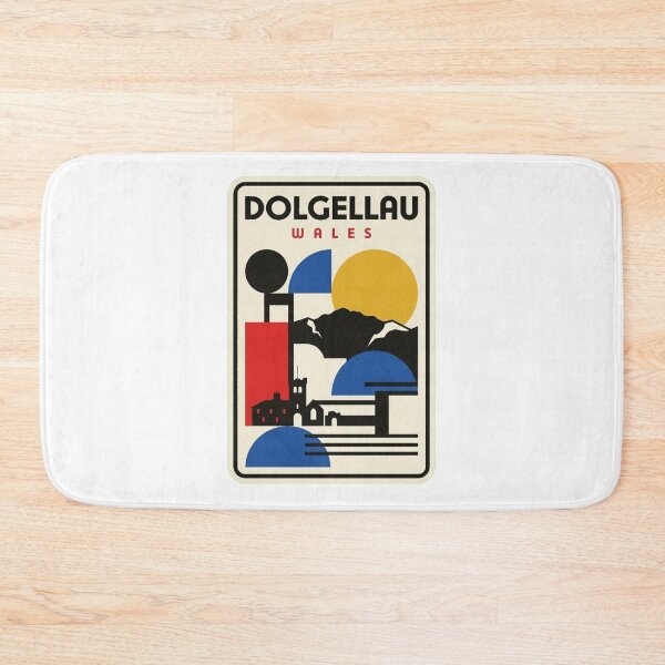 Item preview, Retro Dolgellau Bauhaus Geometric Skyline designed and sold by k3rstman1.
