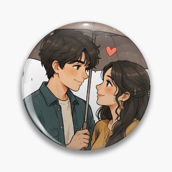 Item preview, Romantic Couple Under Umbrella designed and sold by Charul2dartist.