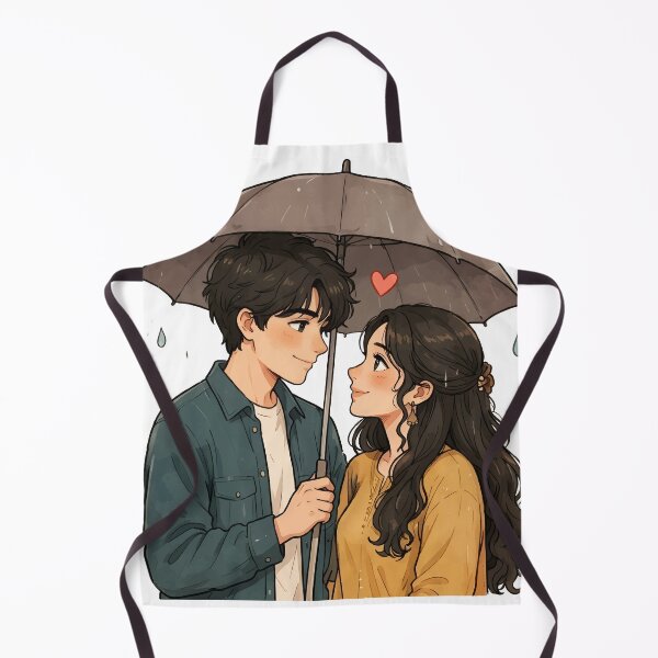 Item preview, Romantic Couple Under Umbrella designed and sold by Charul2dartist.