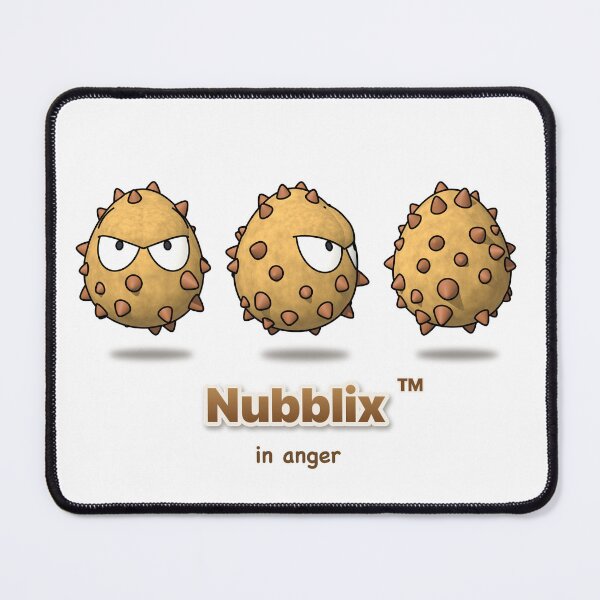 Item preview, Nubblix In Anger — Cute Monster Turnaround designed and sold by NubblixStudio.