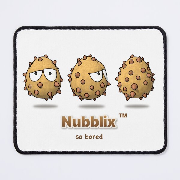 Item preview, Nubblix So Bored — Cute Monster Turnaround designed and sold by NubblixStudio.
