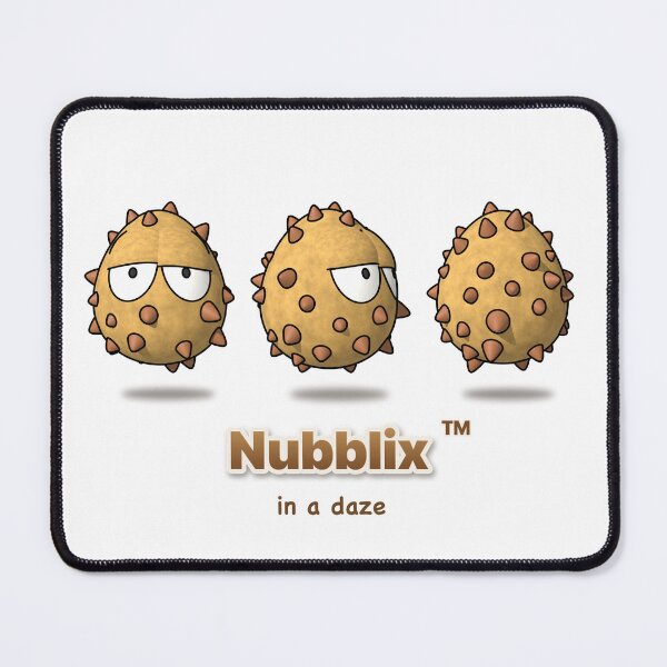 Item preview, Nubblix in a Daze — Cute Monster Turnaround designed and sold by NubblixStudio.