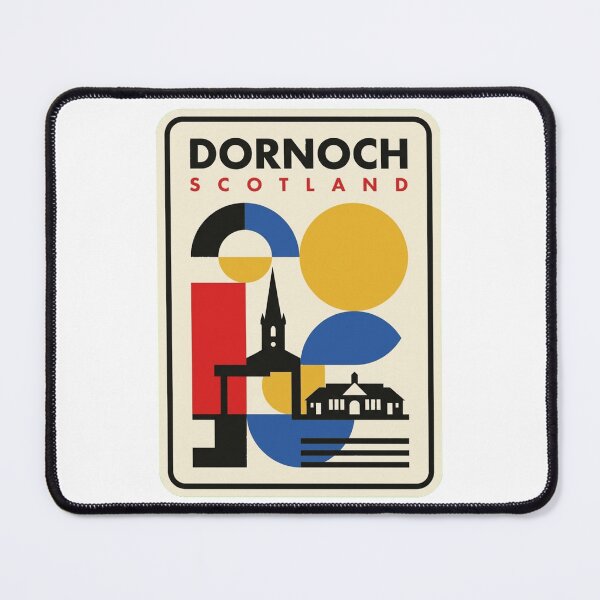 Item preview, Retro Dornoch Bauhaus Geometric Skyline designed and sold by k3rstman1.