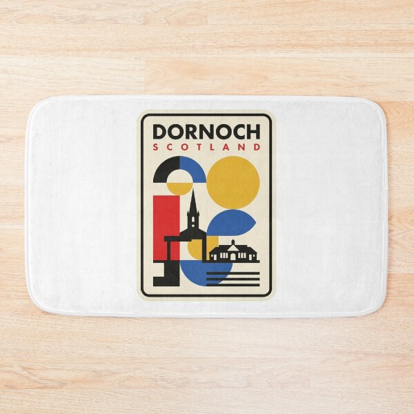 Item preview, Retro Dornoch Bauhaus Geometric Skyline designed and sold by k3rstman1.