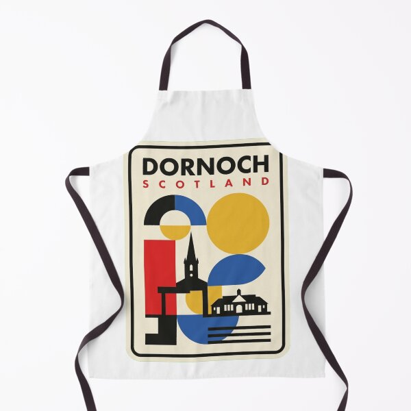 Item preview, Retro Dornoch Bauhaus Geometric Skyline designed and sold by k3rstman1.