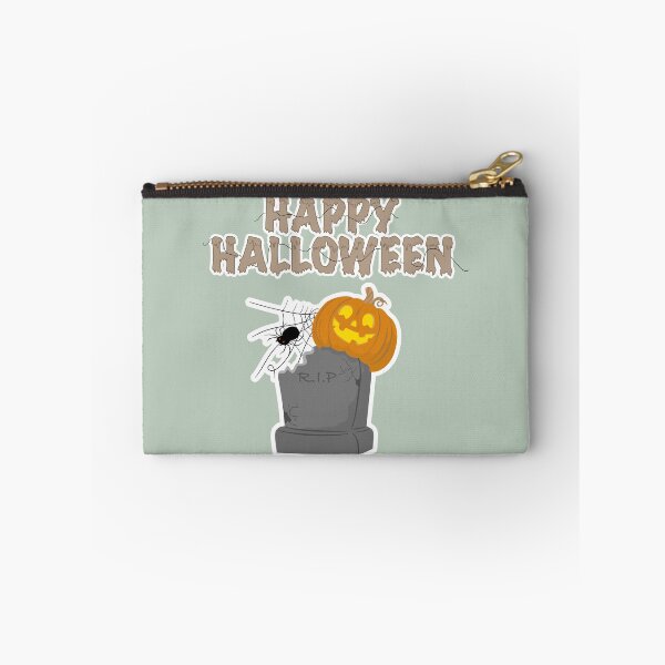 Item preview, Halloween Tombstone RIP with Pumpkin and Spider designed and sold by Arts17N.