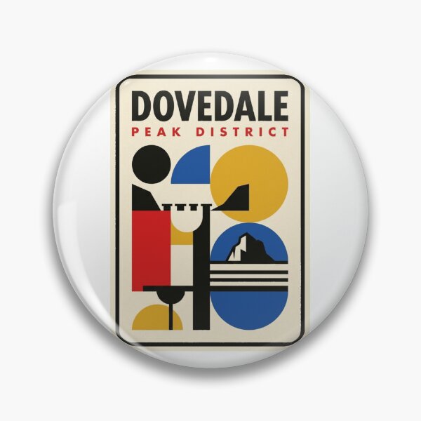 Item preview, Retro Dovedale Bauhaus Geometric Skyline designed and sold by k3rstman1.
