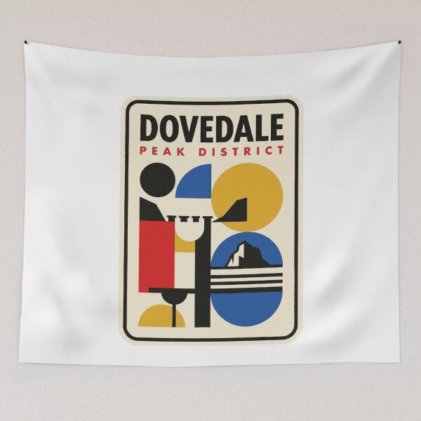 Item preview, Retro Dovedale Bauhaus Geometric Skyline designed and sold by k3rstman1.