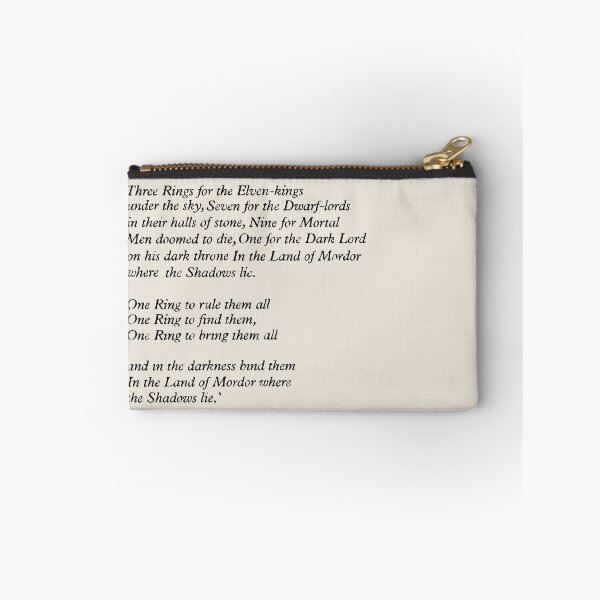 Item preview, Lord of the Rings Poem designed and sold by JenDGraphicDesign.