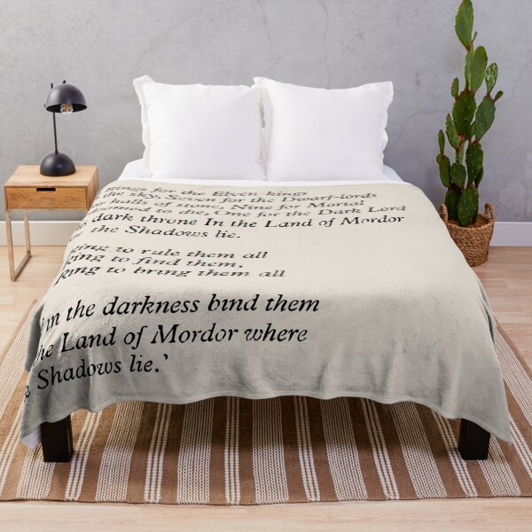 Item preview, Poema de El Señor de los Anillos designed and sold by JenDGraphicDesign.