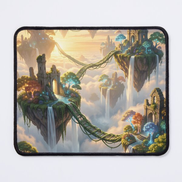 Item preview, Fantasy Islands in the Sky designed and sold by Fanta-sticky.