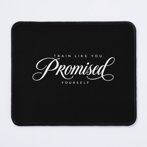 Item preview, Train Like You Promised Yourself Minimal Gym Motivation  designed and sold by PhylonBoxx.