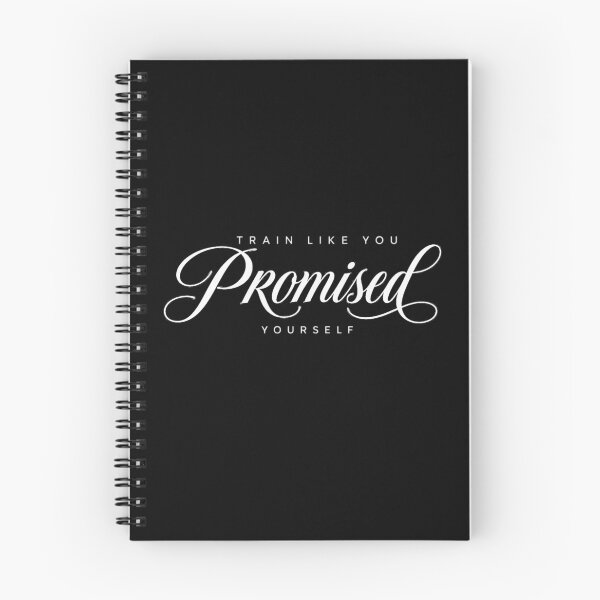 Item preview, Train Like You Promised Yourself Minimal Gym Motivation  designed and sold by PhylonBoxx.
