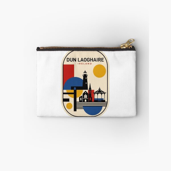 Item preview, Retro Dun Laoghaire Bauhaus Geometric Skyline designed and sold by k3rstman1.