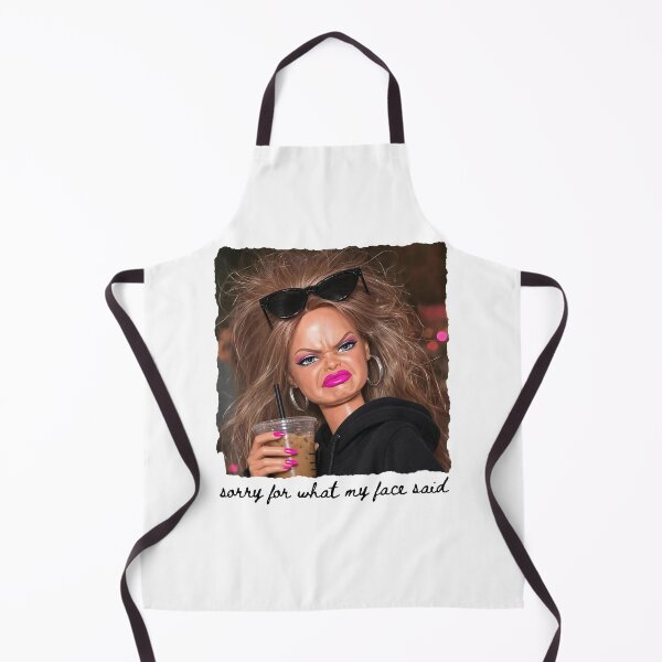 Item preview, Sorry for What My Face Said Doll Meme CoffeeHumor designed and sold by ImeldaSparks.