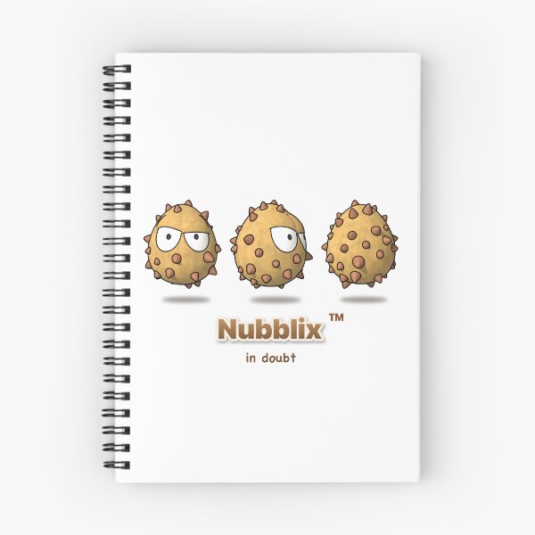 Item preview, Nubblix In Doubt — Cute Monster Turnaround designed and sold by NubblixStudio.