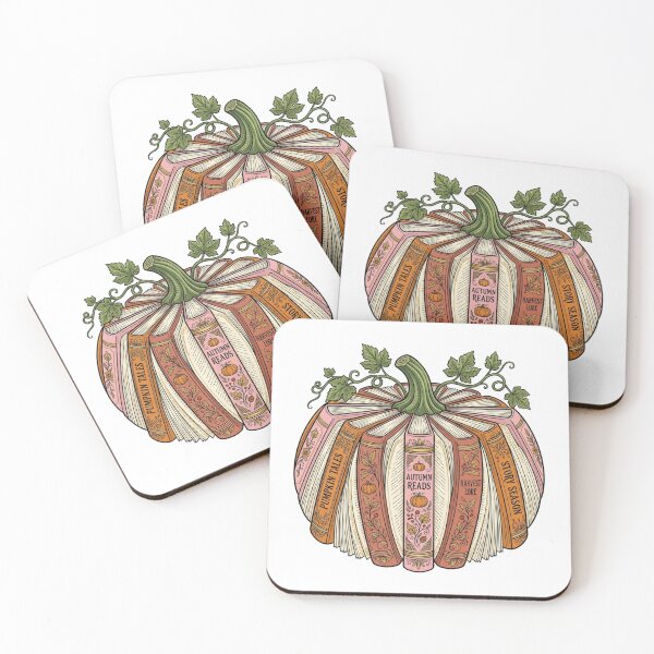 Item preview, Book Pumpkin Autumn Reads Vintage Fall Bookworm Cozy Bookish Illustration designed and sold by raedattia.